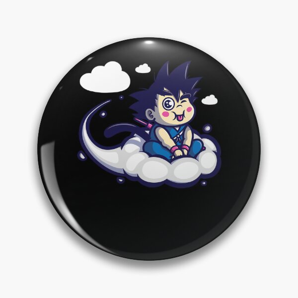 Item preview, Cute Chibi Boy With Monkey Tail Riding A Magic Cloud designed and sold by osamabenkal.