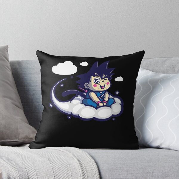 Item preview, Cute Chibi Boy With Monkey Tail Riding A Magic Cloud designed and sold by osamabenkal.