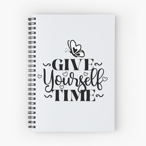 Item preview, Give Yourself Time Mental Health Quote designed and sold by VibeShift Studio.