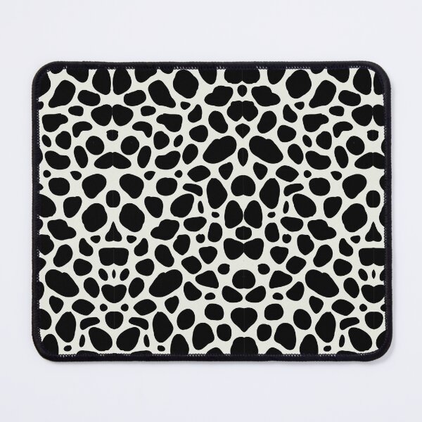 Item preview, Black White Cow Print Pattern designed and sold by reanacreations.
