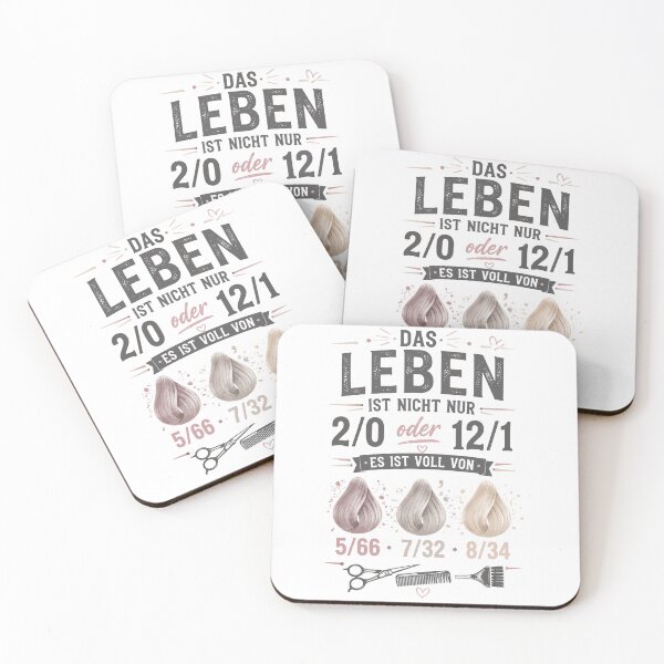 Item preview, Life isn't just 2/0 or 12/1 – Fun hairdresser design with colorist humor designed and sold by MyPriond.