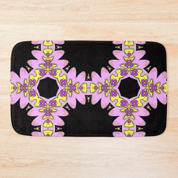 Item preview, Vibrant Pink and Purple Geometric Mandala Design designed and sold by Tinsleybluebell.