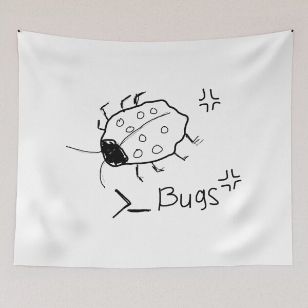 Artikelvorschau, Scratchy Insect Sketch ArtBUGS - Scratchy Insect Sketch Art entworfen und verkauft von FreddieStudio.
