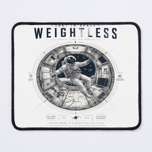 Item preview, Weightless: Lost in Space – Zero Gravity Astronaut T-Shirt Design designed and sold by Artisan Finds Online.