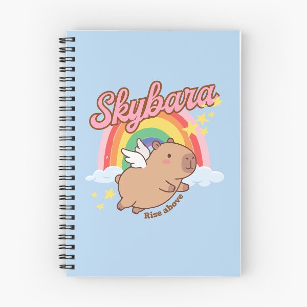 Item preview, Skybara the flying capybara designed and sold by InkRiot Studios.