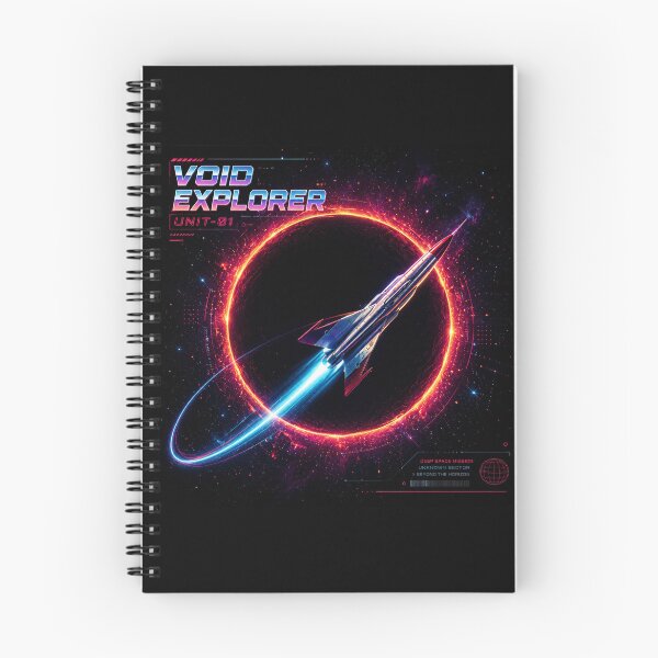 Item preview, Void Explorer Unit-01 – Dark Cosmic Space Mission Sci-Fi Design designed and sold by thirtyonestars.