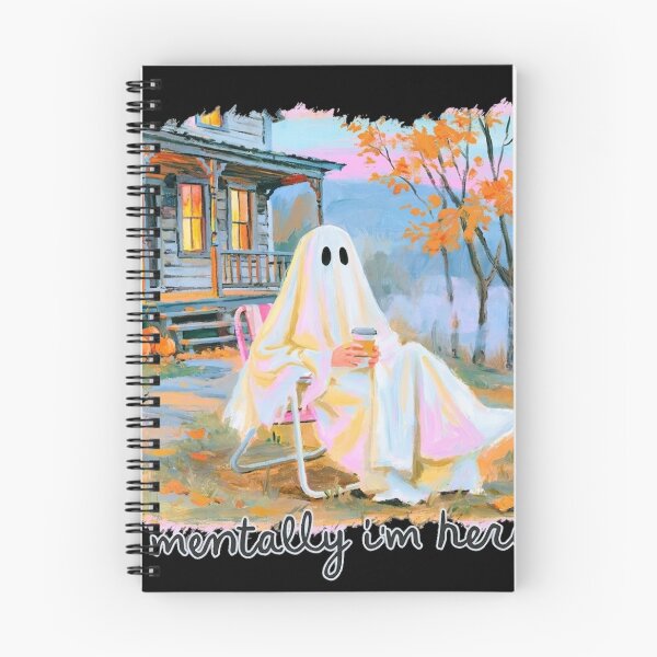Item preview, Summerween Ghost Mentally I am Here designed and sold by OMITTEROMINOUS.