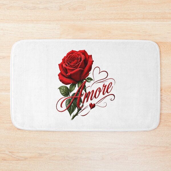 Item preview,  Amore – Elegant Red Rose Romantic Floral Graphic  designed and sold by RipantinaFantasy .
