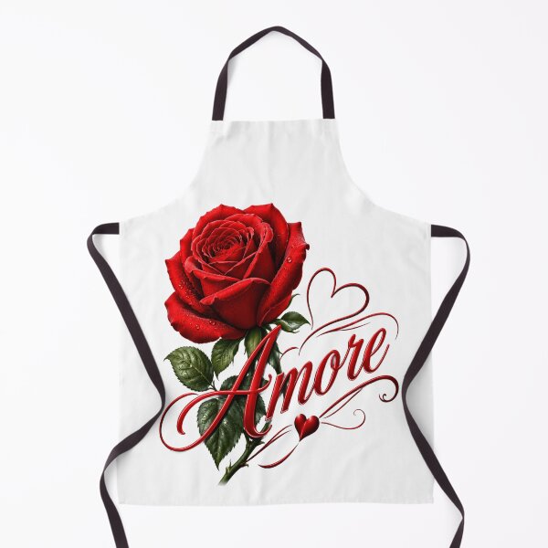 Item preview, Amore – Elegant Red Rose Romantic Floral Graphic designed and sold by RipantinaFantasy .