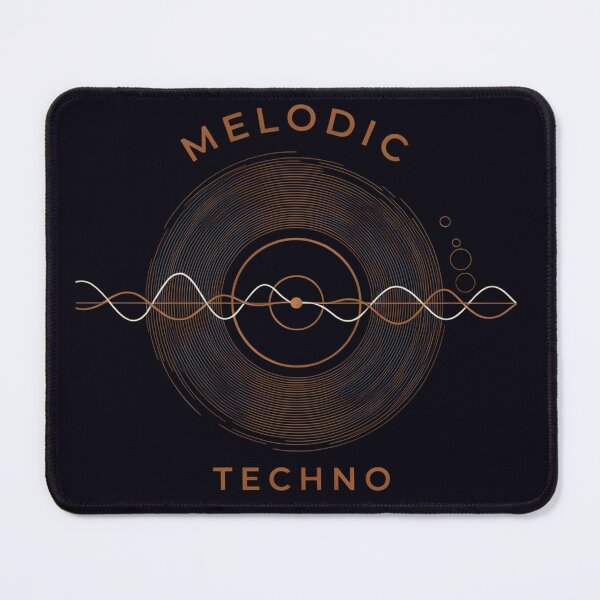 Item preview, Melodic Techno Vinyl Wave | Minimal Electronic Music Design designed and sold by PatsiRose.