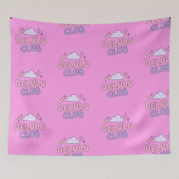 Item preview, Delulu Club - Ironic Trendy Fake Brand designed and sold by kdonefive.