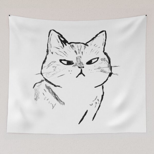Item preview, Cynical Sketch Illustration designed and sold by FreddieStudio.