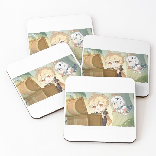 Item preview, Aether and Paimon designed and sold by Lauwuuh.