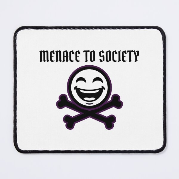Item preview, Menace to Society - Ironic Villain Fake Brand designed and sold by kdonefive.