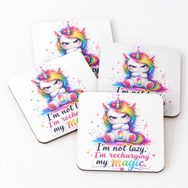 Item preview, I’m Not Lazy I’m Recharging My Magic XD designed and sold by Tinosshop.
