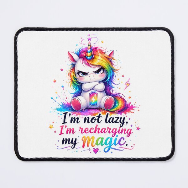 Item preview, I’m Not Lazy I’m Recharging My Magic XD designed and sold by Tinosshop.