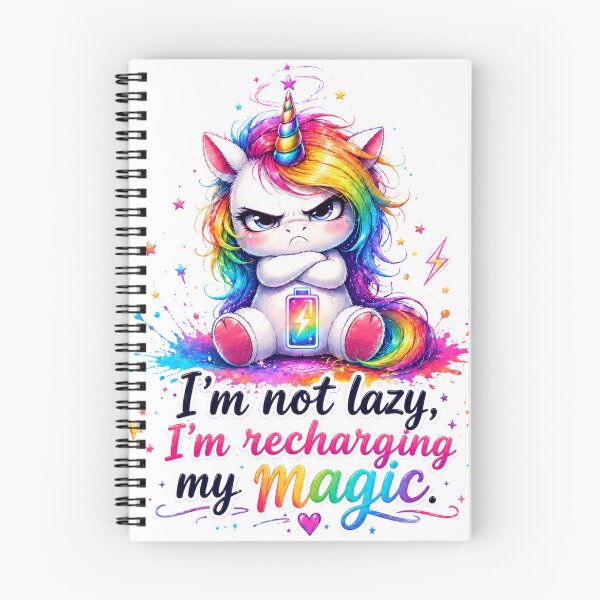 Item preview, I’m Not Lazy I’m Recharging My Magic XD designed and sold by Tinosshop.