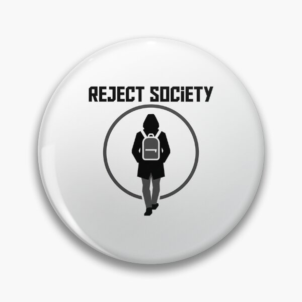 Item preview, Reject Society - Ironic Loner Fake Brand designed and sold by kdonefive.
