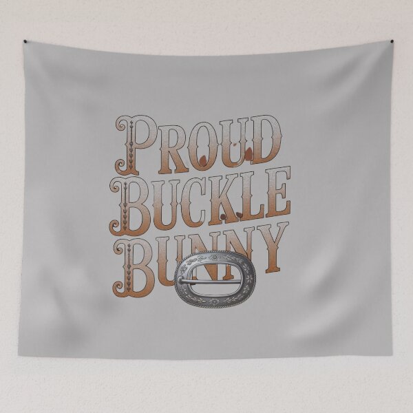 Item preview, Proud Buckle Bunny | Vintage Western Cowgirl Retro Rodeo Country Girl  Description designed and sold by Redjakkal.