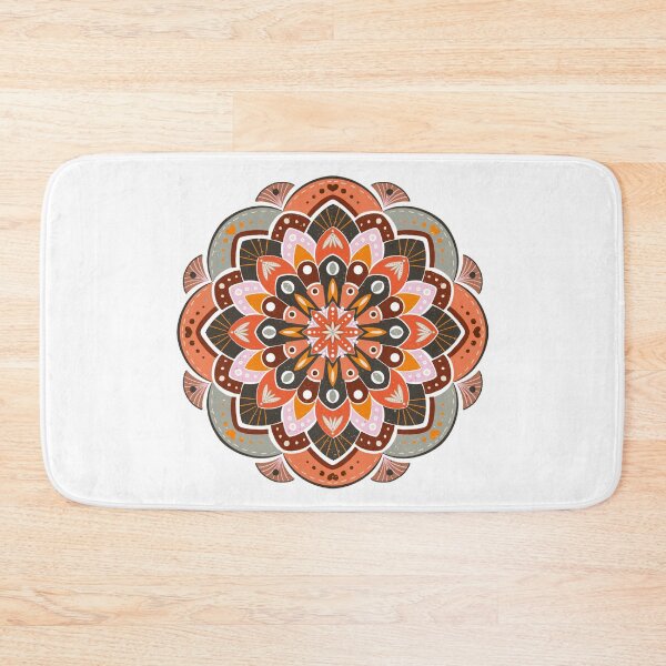 Item preview, Autumn Dahlia Mandala designed and sold by Home Cyn Home.