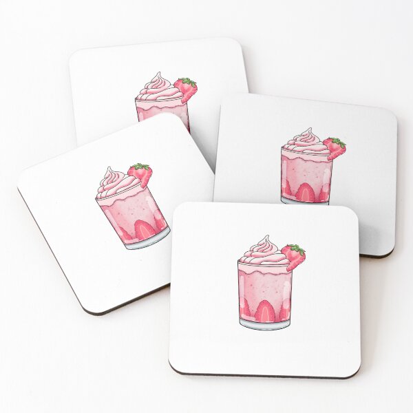 Item preview, Pink Strawberry Smoothie  designed and sold by Hello-Cuties.