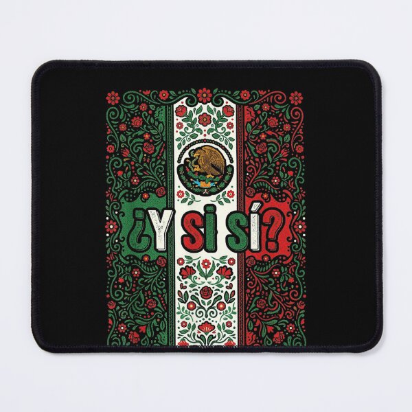 Item preview, ¿Y Si Sí? Mexico Flag Y Si Sí Mexican Eagle Floral Culture  designed and sold by Juansustait.