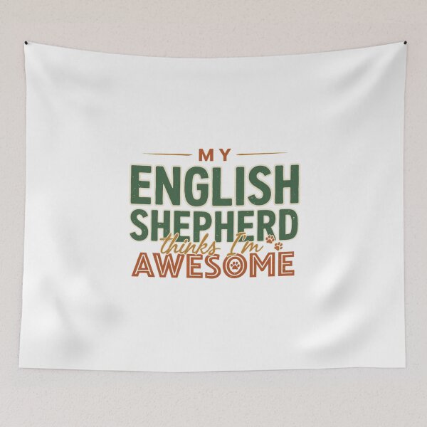Item preview, English Shepherd designed and sold by ArcticFoxStudio.