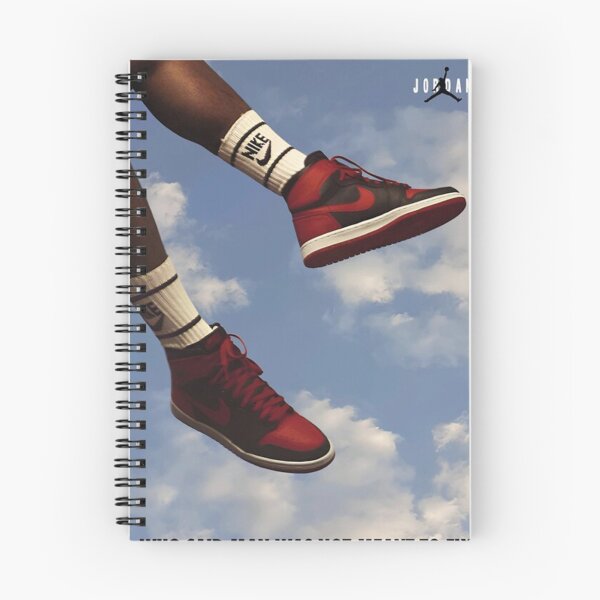 Item preview, Poster Who said man was not meant to fly Jordan designed and sold by grisellamarten.