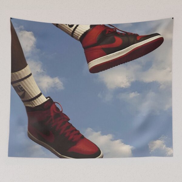 Item preview, Poster Who said man was not meant to fly Jordan designed and sold by grisellamarten.