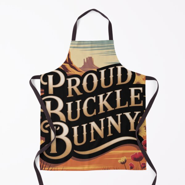Item preview, Proud Buckle Bunny | Vintage Western Cowgirl Retro Rodeo Country Girl Description designed and sold by Redjakkal.