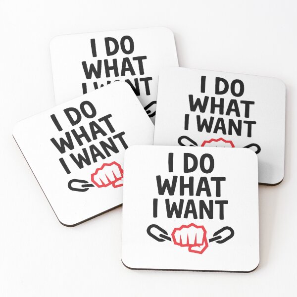 Item preview, I Do What I Want - Ironic Rebellion Fake Brand designed and sold by kdonefive.