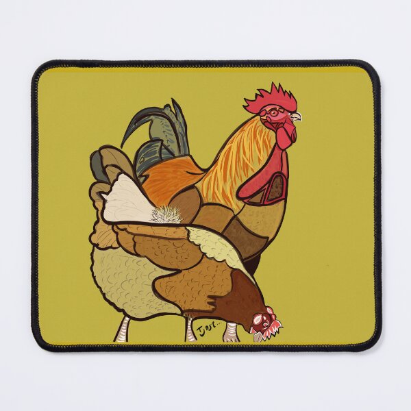 Item preview, A Pair of British Chickens designed and sold by TinaJostDesigns.