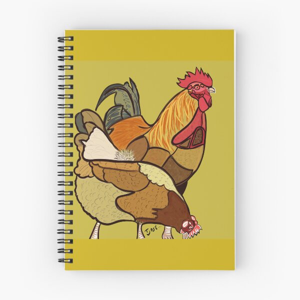 Item preview, A Pair of British Chickens designed and sold by TinaJostDesigns.