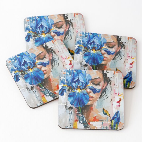Item preview, woman abstract art designed and sold by stikrusak.