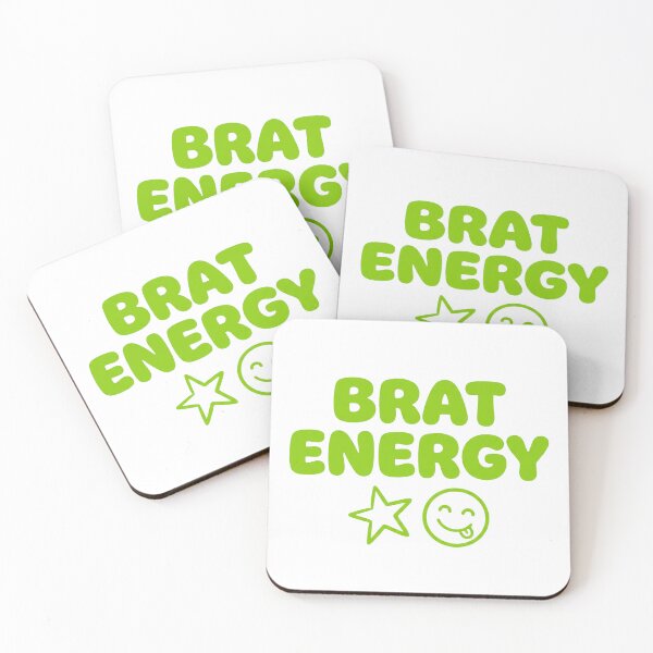 Item preview, Brat Energy - Ironic Personality Fake Brand designed and sold by kdonefive.