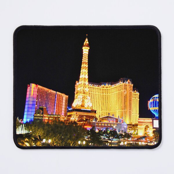 Item preview, Eiffel Tower Paris And Ballys Hotel Las Vegas designed and sold by AndyEvansPhotos.