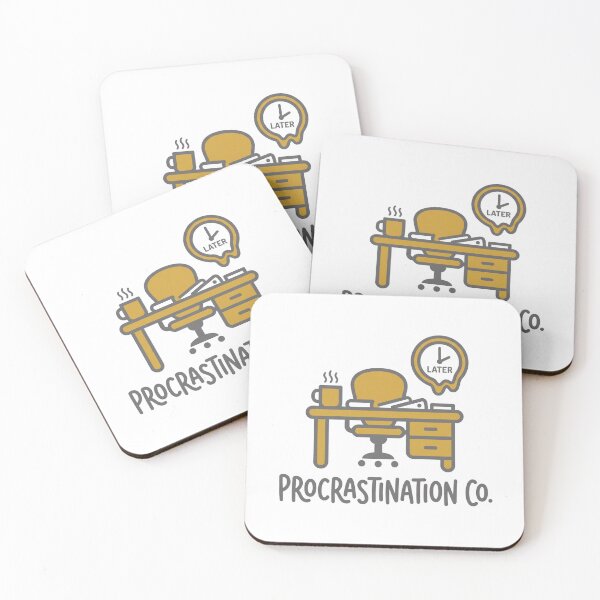 Item preview, Procrastination Co. - Ironic Laziness Fake Brand designed and sold by kdonefive.