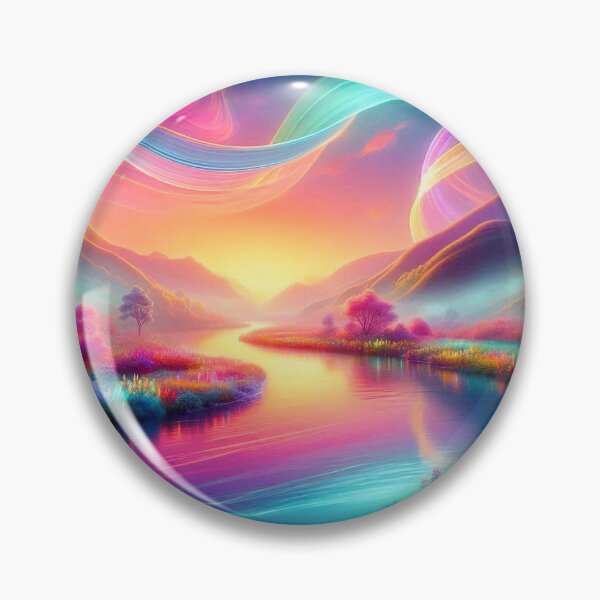 Item preview, Turner Inspired Surreal Sunset River Dreamscape designed and sold by FotoworldEdel.