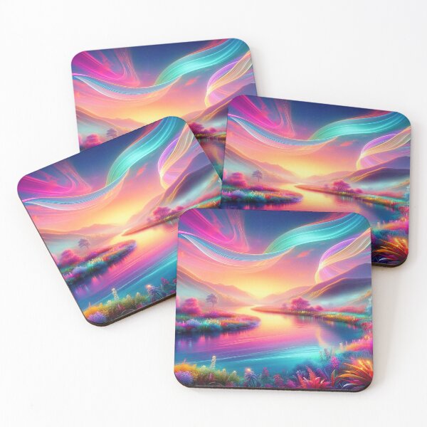 Item preview, Turner Inspired Surreal Sunset River Dreamscape designed and sold by FotoworldEdel.