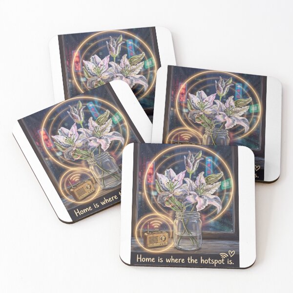 Item preview, Home is where the hotspot is. designed and sold by LittleVenetia.