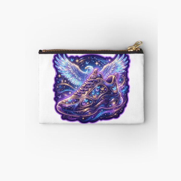 Item preview, Cosmic Eagle Butterflies Fantasy Sneaker Sticker designed and sold by Imaginarium of Chaos falcon88 .
