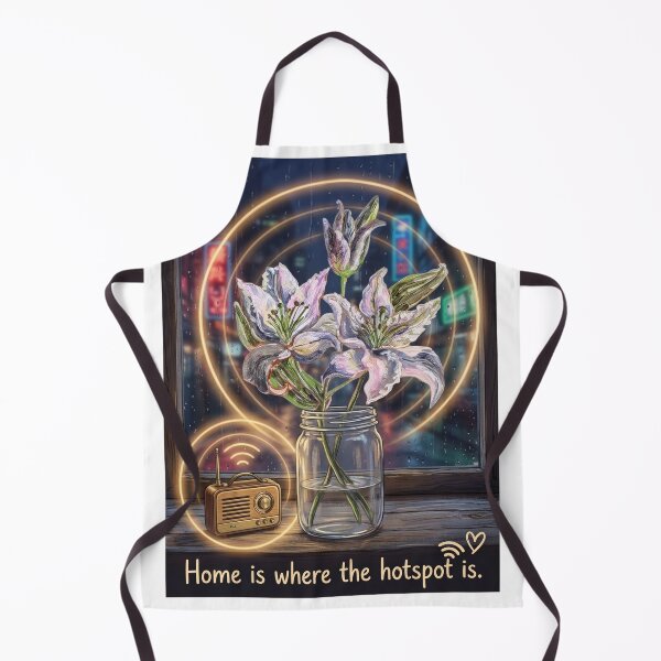 Item preview, Home is where the hotspot is. designed and sold by LittleVenetia.