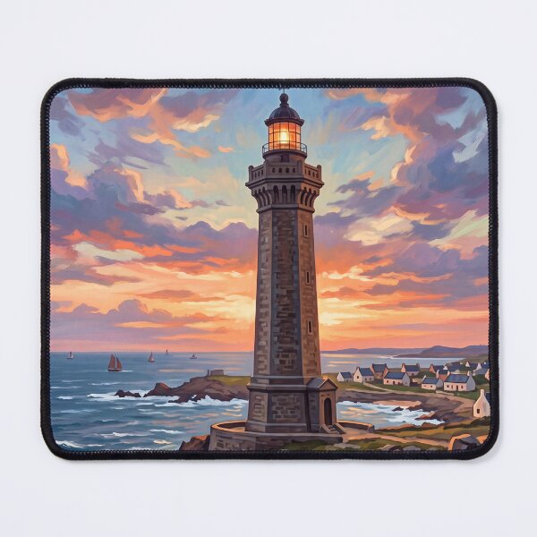 Item preview, Eckmühl Lighthouse, France designed and sold by Theodor Decker.