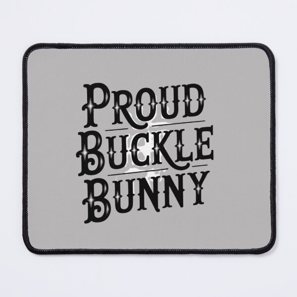 Item preview, Proud Buckle Bunny | Vintage Western Cowgirl Retro Rodeo Country Girl Description designed and sold by Redjakkal.