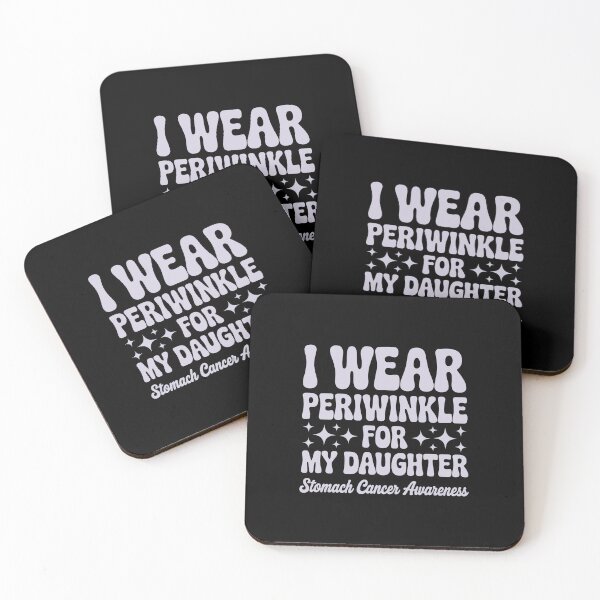Item preview, WEAR PERIWINKLE FOR MY daughter,  STOMACH CANCER AWARENESS designed and sold by jkrphoto.
