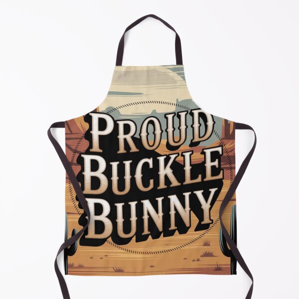 Item preview, Proud Buckle Bunny | Vintage Western Cowgirl Retro Rodeo Country Girl Description designed and sold by Redjakkal.