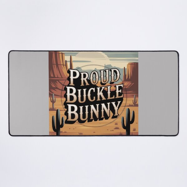 Item preview, Proud Buckle Bunny | Vintage Western Cowgirl Retro Rodeo Country Girl Description designed and sold by Redjakkal.