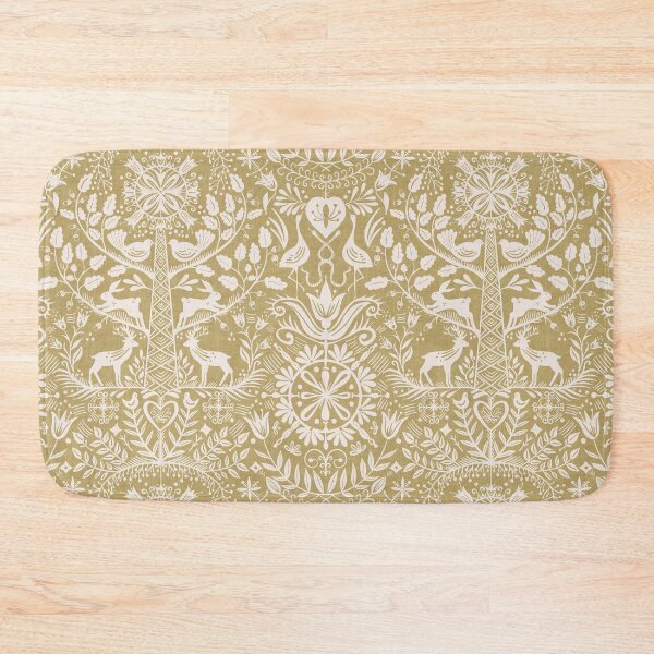 Item preview, Lithiuanian Ethnic Traditional Nordic Folk Tree Heritage Golden Sand designed and sold by RenattaZare.