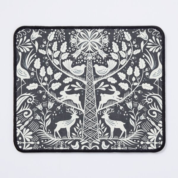 Item preview, Lithiuanian Ethnic Traditional Nordic Folk Tree Heritage Navy Blue designed and sold by RenattaZare.