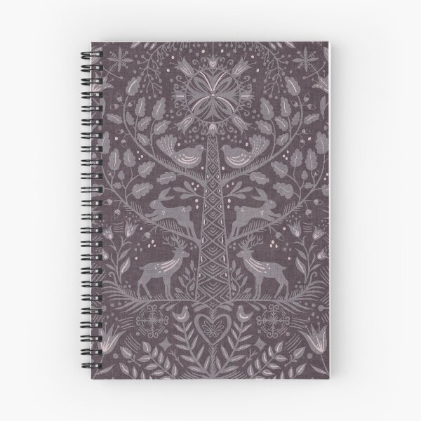 Item preview, Lithiuanian Ethnic Traditional Nordic Folk Tree Heritage Dusty Mauve designed and sold by RenattaZare.